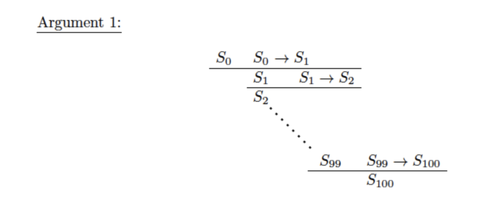 Argument 1